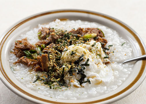 Japanese rice porridge/congee, or okayu